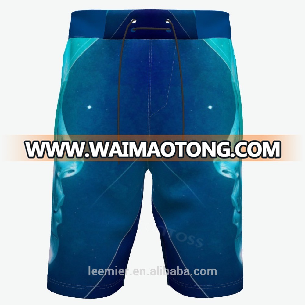 Quick dry 4 Way Stretch Sublimation Board Short Camo beach Short